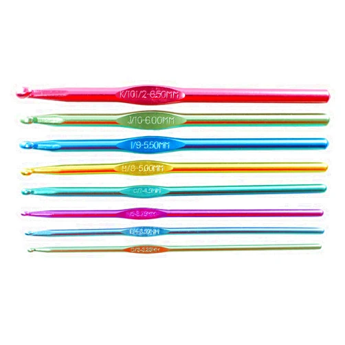 Loops & Threads Crochet Hook Set D-K by Loops & Threads (Set of 8)