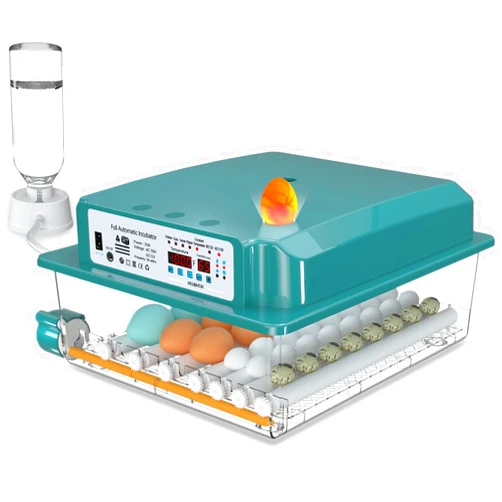 Hethya Egg Incubator, Egg Incubator with Automatic Egg Turning and Humidity Monitoring, Incubator for Chicken Eggs, 36 Eggs Incubator with Egg Candler, for Duck Eggs Quail Eggs