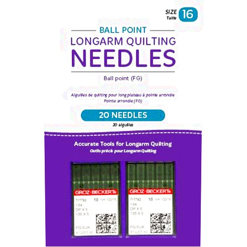Handi Gadgets Handi Quilter Longarm Quilting Needles - Ball Point (FG) Size 16 (Pack of 20)