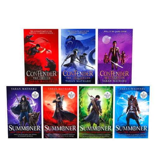 By Taran Matharu (Author) Taran Matharu 6 Books Collection Set Inc Summoner & Contender Series