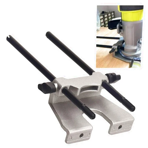 DECKMAN 204358001 Edge Guide Assembly Compatible With Ryobi P601 P206 18V ONE+ Trim Router, for Trim Router Edge Guide 204358001 - fit for R-idgid Palm Router (R2401) & The Latest PCL424 Trim Router