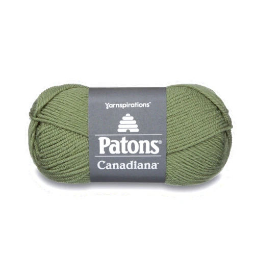 Patons Canadiana Yarn, Medium Green Tea