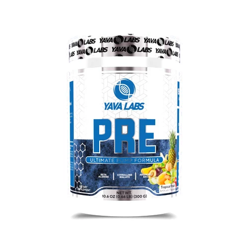 Yava Labs PRE Workout Ultimate Pump Formula (Tropical Fruit)