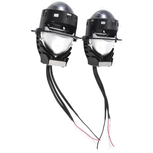 SYDKTWKM KY20H0004 12V Dual Lamp Cup Far and Near Light LED Twin Lens Motorcycle Automobile General Purpose