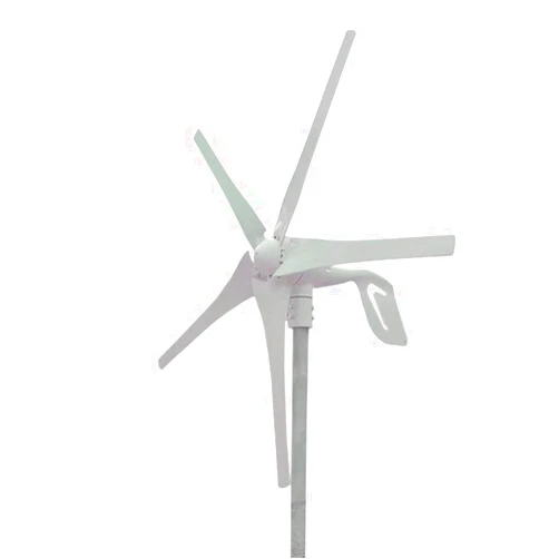 AIBOAT Wind Turbine Generator & Waterproof Wind Controller 12V 400W 5 Blades Low Wind Speed Starting NSK Bearings Garden Street Lights Wind Turbines (12V)
