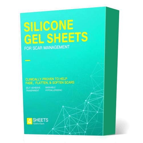 Nubical Medical Grade Big Silicone Scar Sheets 6