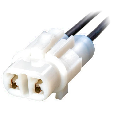 Ballenger Motorsports - 2 Way Sumitomo MT Plug (Male) Connector Pigtail for Motorcycle Applications, Natural