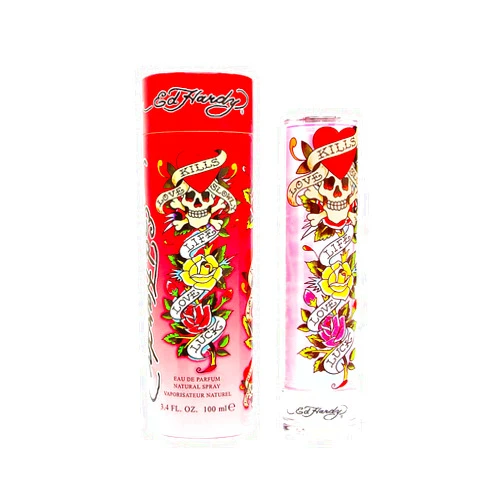 Ed Hardy Women's Perfume Fragrance by Christian Audigier, Eau De Parfum, 3.4 Fl Oz