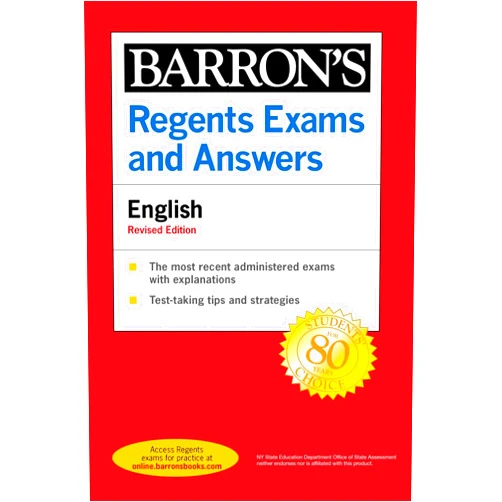 Carol Chaitkin M.S. Regents Exams and Answers: English Revised Edition (Barron's Regents NY)