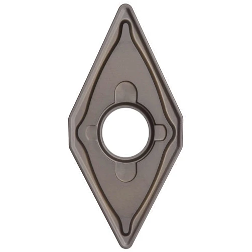 Sandvik Coromant T-Max P Carbide Turning Insert, DNMG, 55 Degree Diamond, KR Chipbreaker, GC3205 Grade, Multi-Layer Coating, DNMG 432-KR, 1/2
