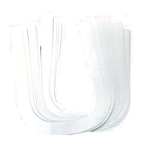 Bhavya Enterprises Buckram Pasting for Sewing, Tailoring - 20 Pcs (White, U Shape Neck Design)