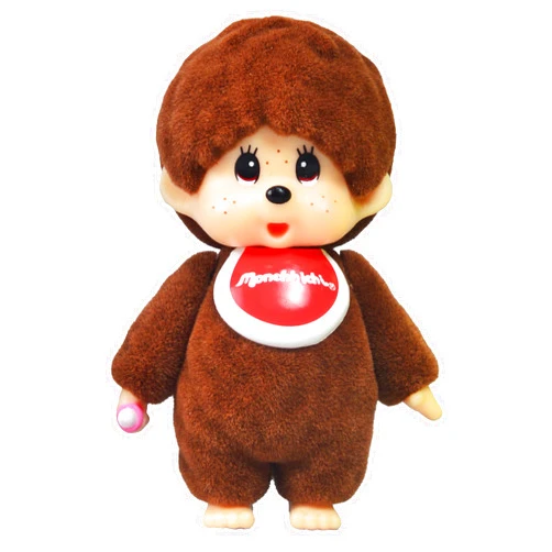 World's Smallest Monchhichi Surprise Mystery Box for Collectors and Fans Ages 6 and up, Includes one Surprise minature Flocked Monchhichi Toy, 6 Colors to Collect, Style Selected at Random