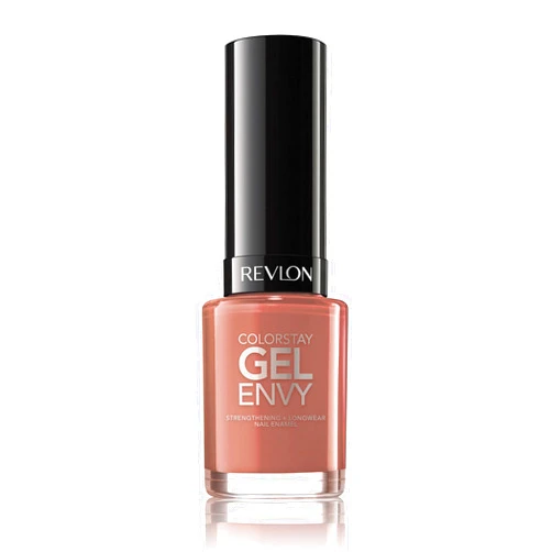 Revlon ColorStay Gel Envy Longwear Nail Polish, with Built-in Base Coat & Glossy Shine Finish, in Nude/Brown, 465 2 Of A Kind, 0.4 oz