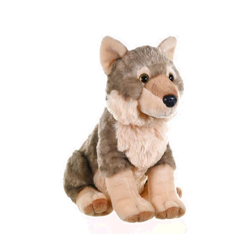 Wild Republic Wolf Plush, Stuffed Animal, Plush Toy, Gifts for Kids, Cuddlekins 12 Inches