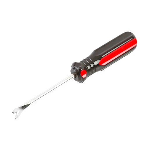 Great Neck GreatNeck TL4C Heavy-Duty Tack Lifter, Chrome Vanadium Steel Nail Remover Tool With Ergonomic Acetate Handle, Ideal for Carpet Tacks, Upholstery, Rivets, Nails, And Pins, Color May Vary