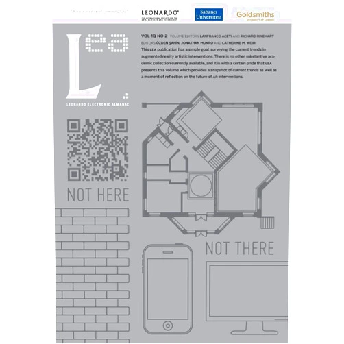 Dr Lanfranco Aceti,Lanfranco Aceti,Richard Rinehart Not Here Not There: Leonardo Electronic Almanac, Vol. 19, No. 2