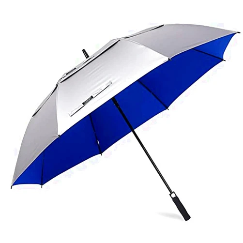 G4Free 47/54/62/68 Inch UV Protection Golf Umbrella Auto Open Vented Double Canopy Oversize Extra Large Windproof Sun Rain Umbrellas