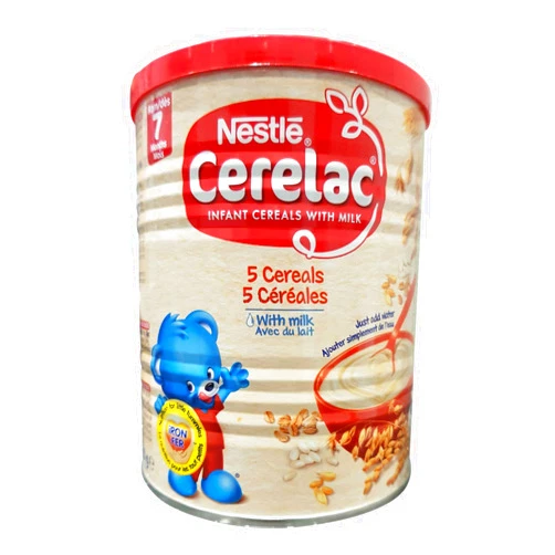 Cerelac Nestle Cerelac 5 Cereals With Milk 400g