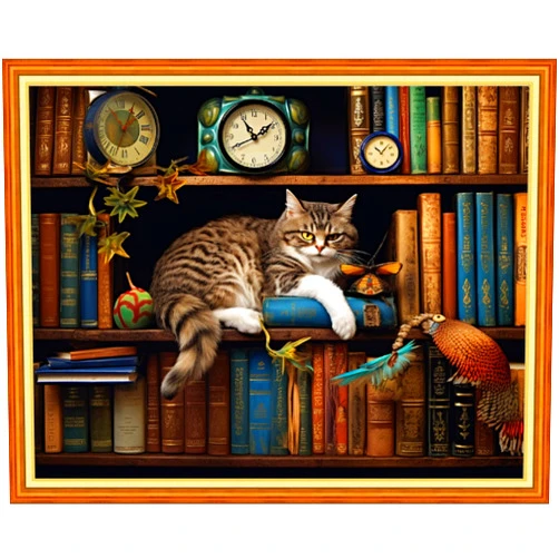 Dimensean Stamped Cross Stitch Kits Full Range of Embroidery Patterns Starter Kits for Beginners Adult or Kids DIY Cross Stitches Needlepoint Kits 11CT-Sleepy Cats 16x20 inch