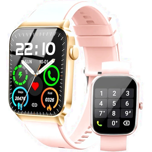 Fempoin Smart Watch for Men Women Answer/Make Calls, 1.85