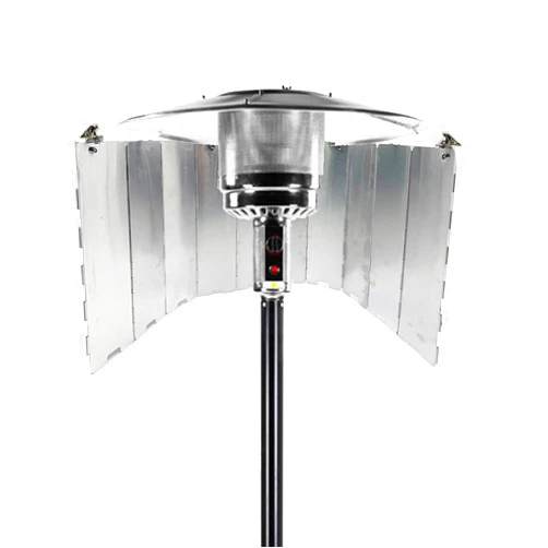 KYZETJD Outdoor Heater Focusing Reflector for Round Natural Gas Propane Patio Heaters