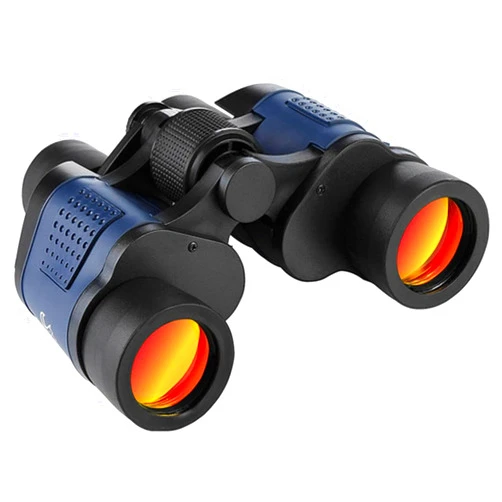 JTZXJJX 60x60 Compact Binoculars for Adult with Low Light Vision,BAK4 Prism FMC Lens HD Professional Waterproof,High Powered Easy Focus,for Bird Watching,Hunting,Traveling,Sightseeing
