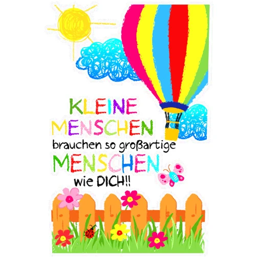 Kita Kinder Erzieher Geschenke Kleine Menschen brauchen großartige Menschen: Erzieher Notizbuch | Kindergarten Abschiedsgeschenk für Erzieher, Tagesmütter oder Kindergärtnerin | 6x9 ... | Geschenk für Erzieherin (German Edition)