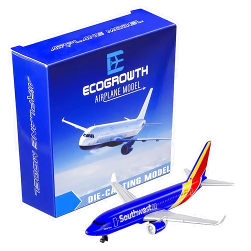 EcoGrowth Southwest Airplane Model Airplane Plane Aircraft Model for Collection & Gifts