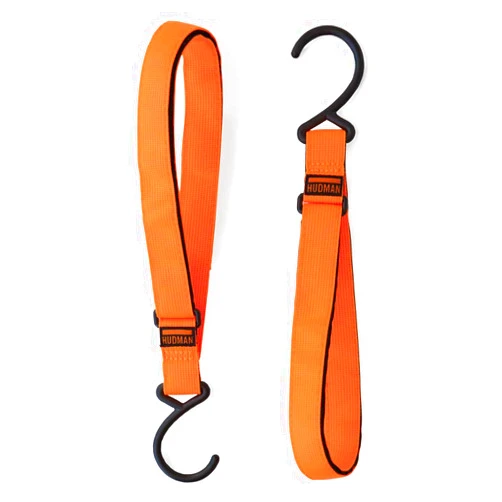 Hudman Works Strap & Hook, Bright Orange, 30