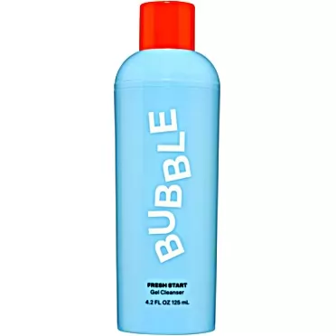 Bubble Skincare Fresh Start Gel Cleanser - PHA + Caffeine for Skin Calming, Texture + Acne Support - Sensitive Skin Friendly Deep Pore Facial Cleanser (125ml) 4.2 Fl Oz (Pack of 1)