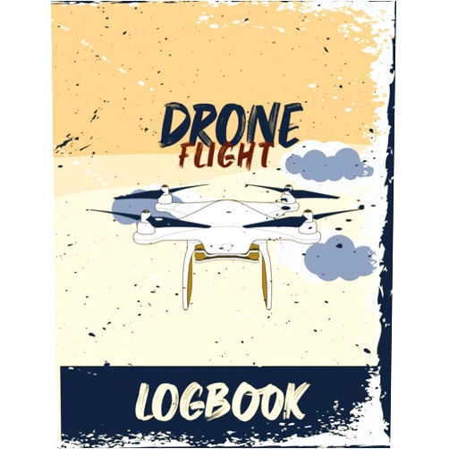 SA AZ Drone Flight Log Book: UAS Field Drone Flight Track & Record & Maintenance Pilot Log Book/8*11 in