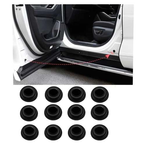 YHJKOPO Car Door Absorber Cushion Gasket for C*hevrolet Blazer 2019+/ Bolt EUV 2017+/ Spark 2013+/ Suburban 2015+/ Tahoe 2021+/ Traverse 2018+/ Trax 2013+ ，Anti-Collision Gasket Car，Shock-Absorbing Gasket