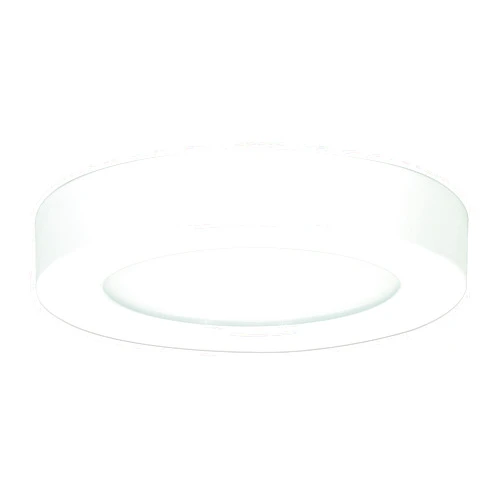 Satco S21502 Blink - 5.5 Inch 10.5W 1 LED Round Flush Mount, Finish Color: White, Color Temperature: 5000