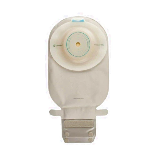 SenSura COLOPLAST SenSura Mio Soft Convex One-Piece Drainable Pouch (16715), EasiClose Wide Outlet, Transparent, Stomas Up to 1 5/16