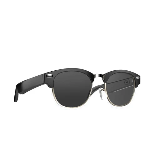 KONLEYA Smart Glasses, Bluetooth Sunglasses for Men Women, Sunglasses Built-in Mic&Speakers, Bluetooth 5.0 Glasses Open Ear with Blue Light Filter&Polarized Lenses