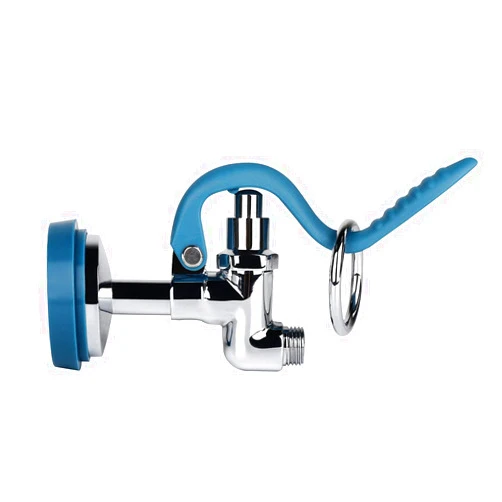 KWODE Blue Pre Rinse Spray Valve for All Brand Commercial Kitchen Sink Faucet Sprayer Replacement Part High Pressure 1.42gpm Water Flow Dish Sprayer