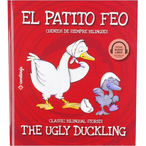 Cometa Roja,Ángeles Peinador Arbiza,Esther Sarfatti El patito feo / The Ugly Duckling (Spanish and English Edition)