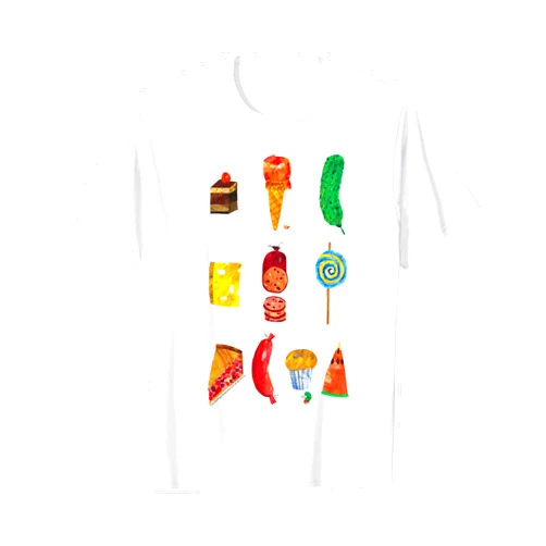 Very Hungry Caterpillar - Eric Carle Party Food Caterpillar T-Shirt