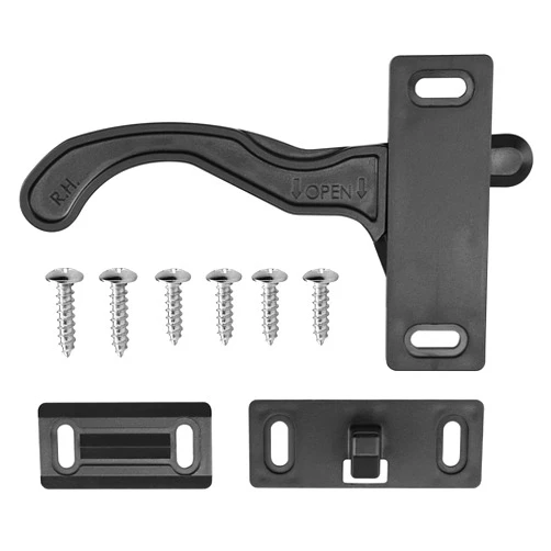 RVGUARD RV Screen Door Latch Right Handle Kit for Camper Trailer Motorhome