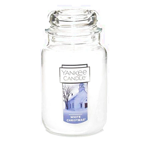 Yankee candles co PBOX White Christmas Large Jar Candle,Fresh Scent