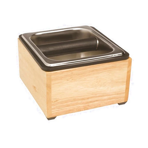 Rattleware Stainless Steel Knock Box - Perfect for Home, Cafe, Restaurant, Hotel, Office, or Commercial Establishment - Heavy Duty Knock Box Trusted By Baristas Worldwide (7.44