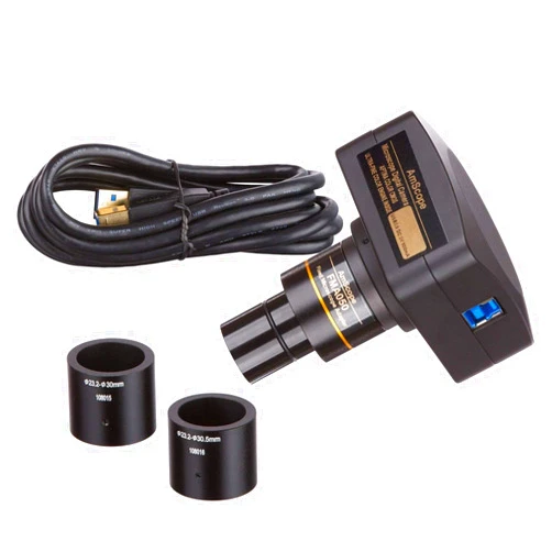AmScope MU Series 18.0MP USB 3.0 Color CMOS C-Mount Microscope Camera with Reduction Lens