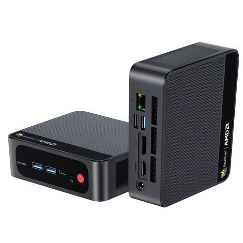 Beelink SER5 Mini PC AMD Ryzen 5 5500U Up to 4.0GHz 6C/12T,16GB RAM 500GB SSD, DP, HDMI Dual Display, 2.5G LAN, WiFi 6 BT5.2, W-11 Pro Mini Computer