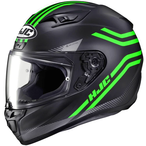 HJC i10 Strix Men's Street Motorcycle Helmet - MC-4SF / X-Large