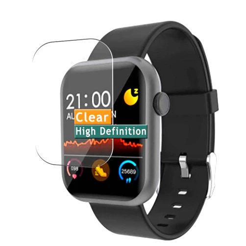 Vaxson 3-Pack Screen Protector, compatible with Tekpluze COLMI P9 smartwatch Smart Watch TPU Film Protectors Sticker [ Not Tempered Glass ]