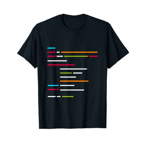 Programmers Zone for Programming Lovers Colorful Lines of Programming Codes for Programmers T-Shirt