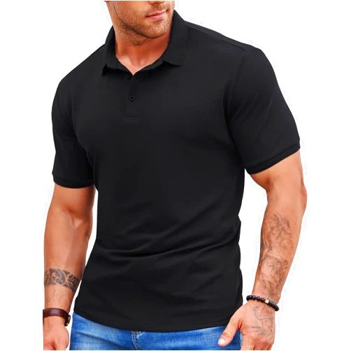 NITAGUT Men's Performance Polo Shirts - Short Sleeve Summer Casual Shirts Pique Golf Shirt