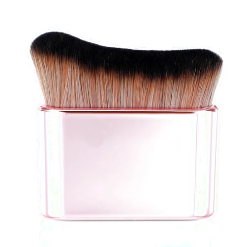 Molain Self Tanner Brush, Large Kabuki Brush for Body, Sunless Tanner Makeup Brushes, Face Makeup Brush for Foundation, Blusher, Shadow, Bronzer (Pink Rose Gold)