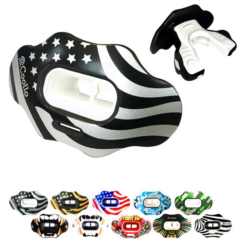 COOLLO SPORTS Football Mouth Guard Lip Guard MAXX/Might Football and High Impact Sports Lip Protector for Adults & Youth (Strap Included)