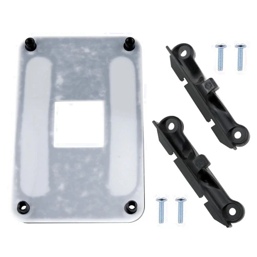 Zangc AM4 Backplate Durable CPU Heatsink Bracket Mainboard AM4 CPU Fan Heatsink Bracket-1PCS